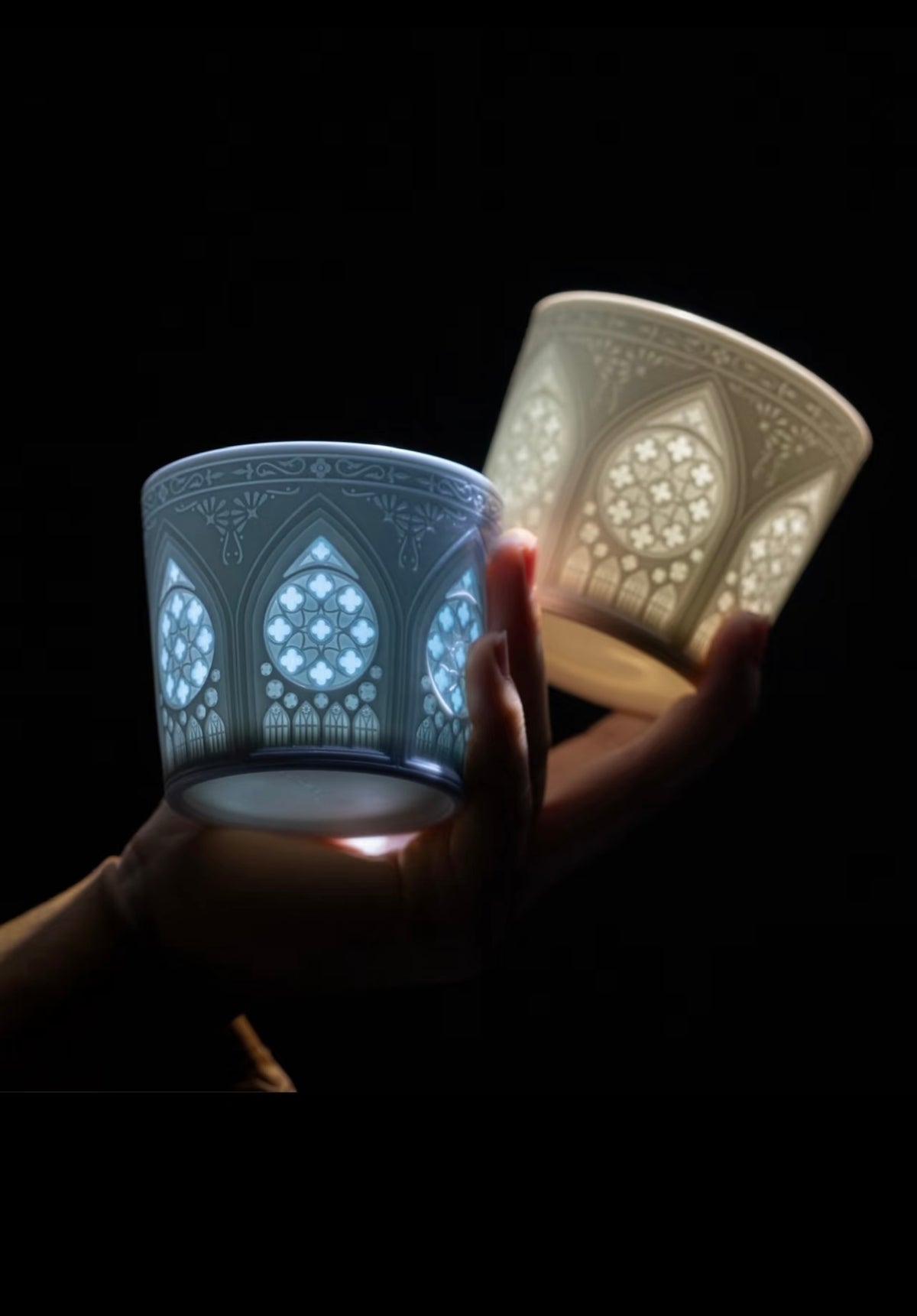 Gothic Translucent Porcelain Cup