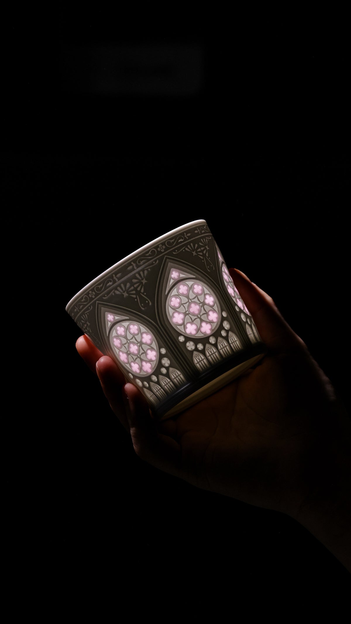 Gothic Translucent Porcelain Cup